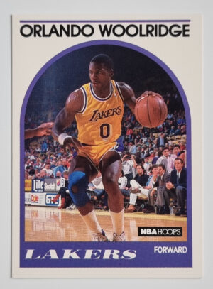 1989-90 Hoops #279A Orlando Woolridge/ERR (No Trademark)
