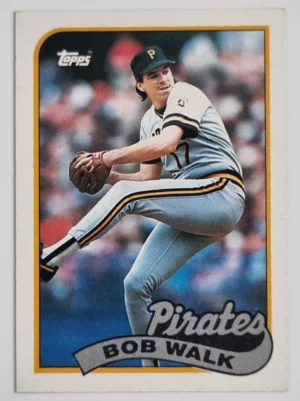 1989 Topps #504 Bob Walk