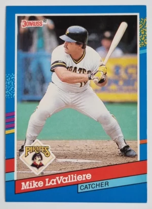 1991 Donruss #121 Mike LaValliere