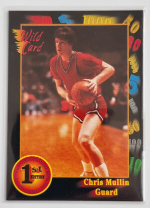 1991 Wild Card #13 Chris Mullin