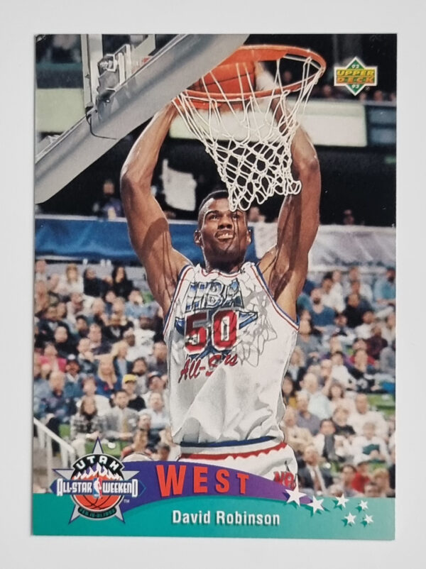1992-93 Upper Deck International French #16 David Robinson AS