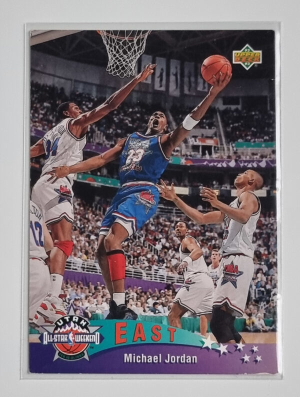 1992-93 Upper Deck International French #5 Michael Jordan AS