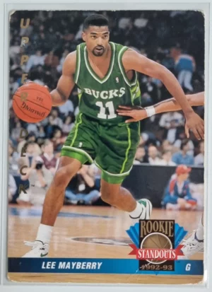 1992-93 Upper Deck International French #66 Lee Mayberry RS