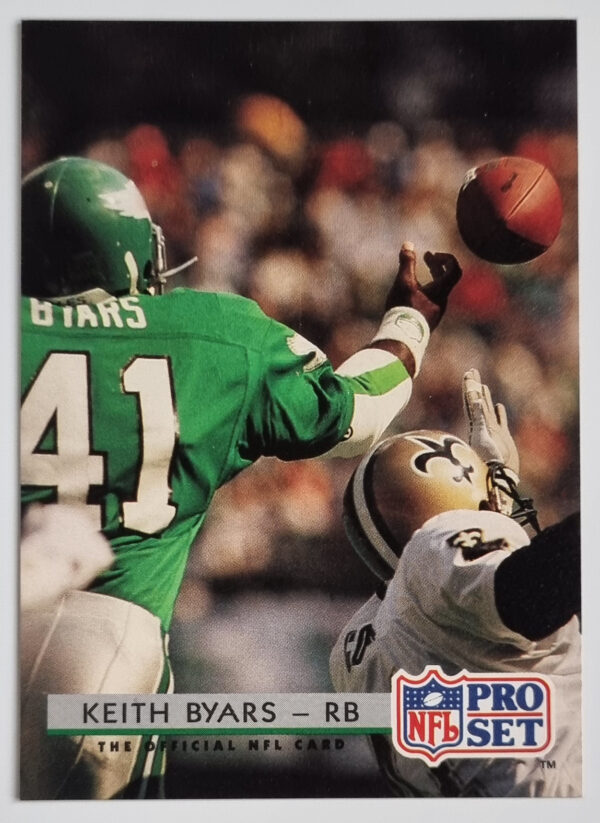 1992 Pro Set #281 Keith Byars