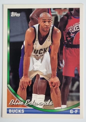 1993-94 Topps #233 Blue Edwards