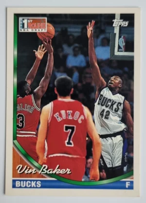 1993-94 Topps #306 Vin Baker RC