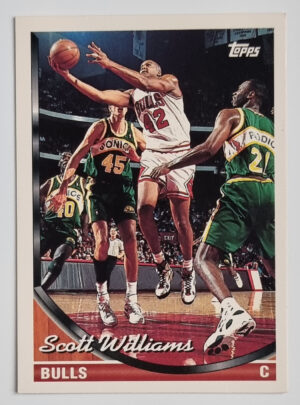 1993-94 Topps #348 Scott Williams
