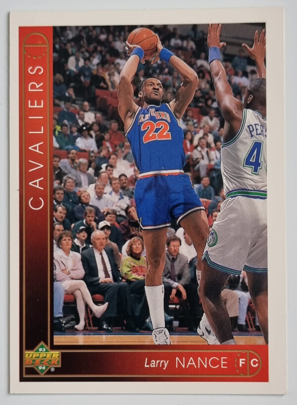 1993-94 Upper Deck International French #105 Larry Nance
