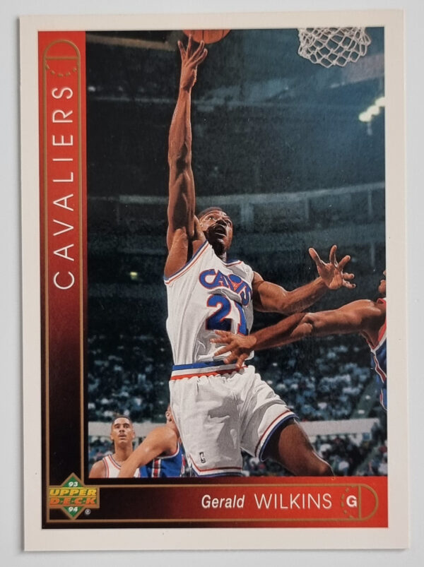 1993-94 Upper Deck International French #124 Gerald Wilkins
