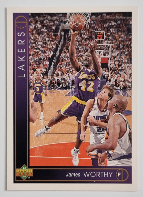 1993-94 Upper Deck International French #150 James Worthy