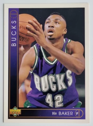 1993-94 Upper Deck International French #154 Vin Baker