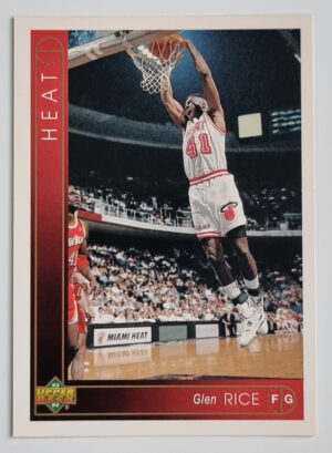 1993-94 Upper Deck International French #25 Glen Rice