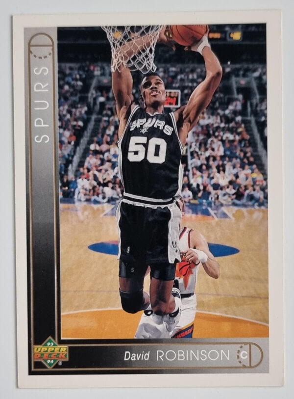 1993-94 Upper Deck International French #50 David Robinson