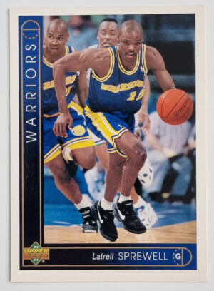 1993-94 Upper Deck International French #54 Latrell Sprewell