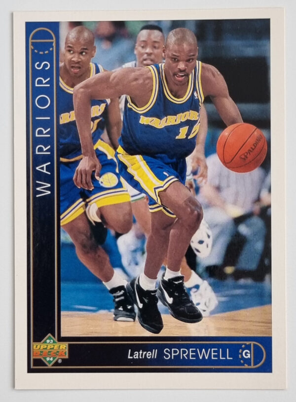 1993-94 Upper Deck International French #54 Latrell Sprewell