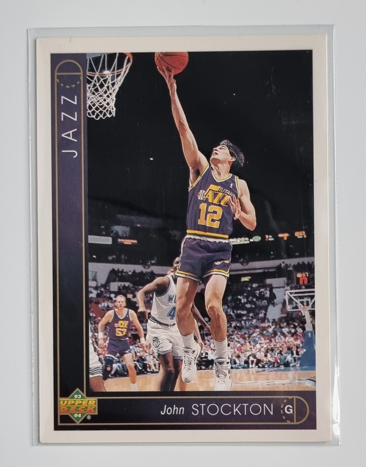 1993-94 Upper Deck International French #63 John Stockton