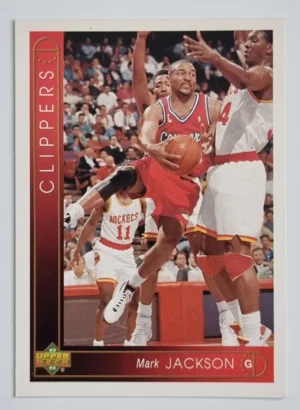 1993-94 Upper Deck International French #84 Mark Jackson