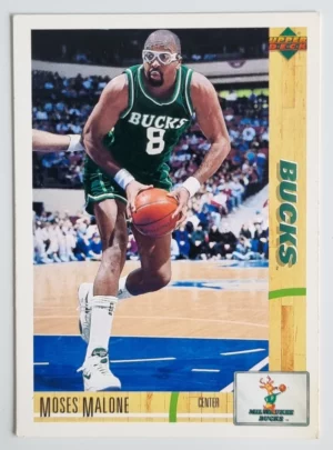 1993 Upper Deck French McDonald's #19 Moses Malone