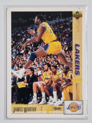 1993 Upper Deck French McDonald's #40 James Worthy