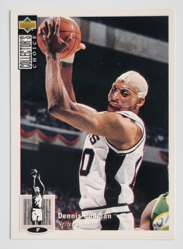 1994-95 Collector's Choice International French #10 Dennis Rodman