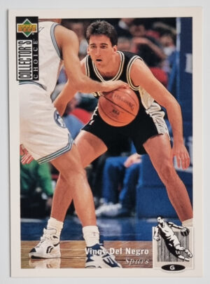 1994-95 Collector's Choice International French #115 Vinny Del Negro