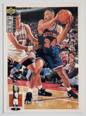 1994-95 Collector's Choice International French #124 Chris Mills
