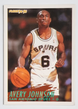 1994-95 Fleer European #209 Avery Johnson