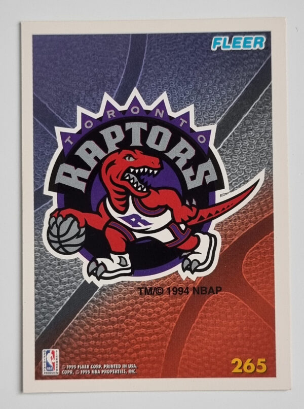 1994-95 Fleer European #265 Toronto Raptors