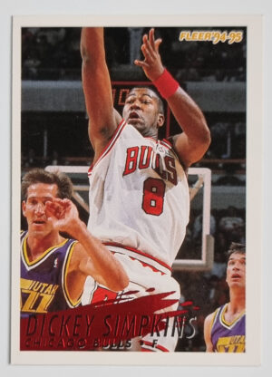 1994-95 Fleer European #38 Dickey Simpkins
