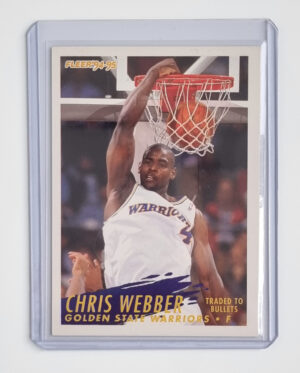 1994-95 Fleer European #82 Chris Webber