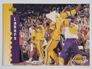 1994 Upper Deck French McDonald's Team #13 Los Angeles Lakers/Group
