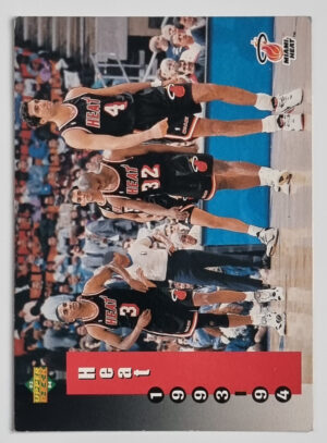 1994 Upper Deck French McDonald's Team #14 Miami Heat/Group
