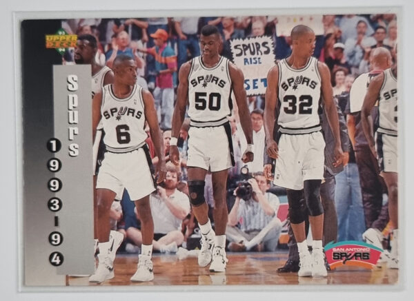 1994 Upper Deck French McDonald's Team #24 San Antonio Spurs/David Robinson/Sean Elliott