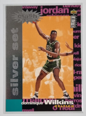 1995-96 Collector's Choice Crash the Game Scoring Silver Redemption #C18 Dominique Wilkins