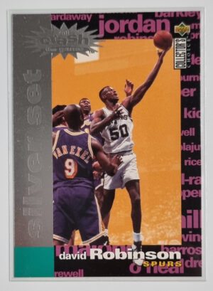 1995-96 Collector's Choice Crash the Game Scoring Silver Redemption #C20 David Robinson