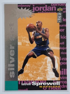 1995-96 Collector's Choice Crash the Game Scoring Silver Redemption #C26 Latrell Sprewell