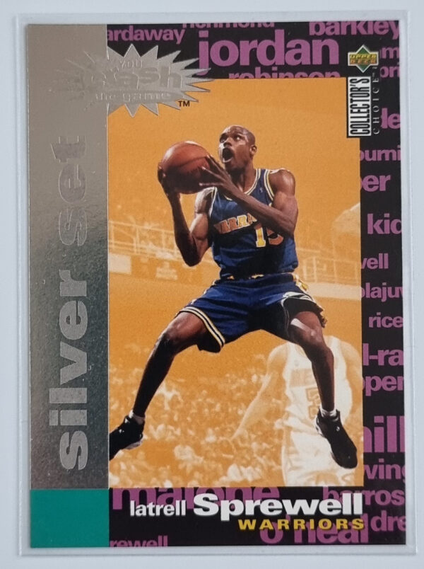 1995-96 Collector's Choice Crash the Game Scoring Silver Redemption #C26 Latrell Sprewell