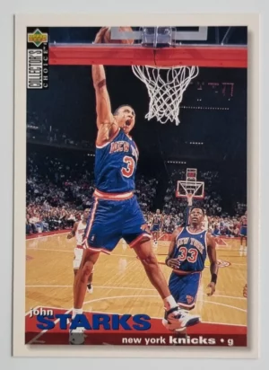 1995-96 Collector's Choice International French I #106 John Starks