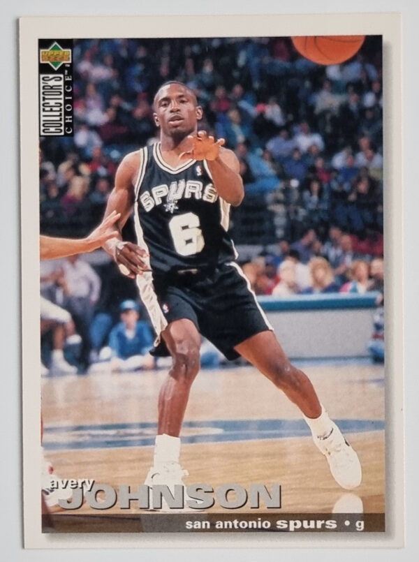 1995-96 Collector's Choice International French I #140 Avery Johnson