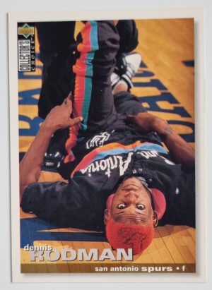 1995-96 Collector's Choice International French I #141 Dennis Rodman