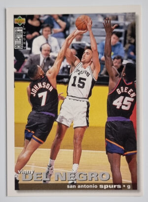 1995-96 Collector's Choice International French I #144 Vinny Del Negro