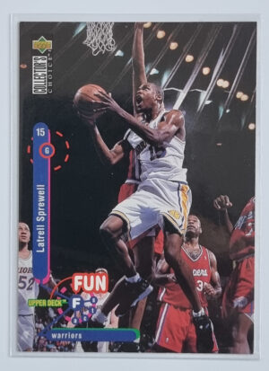 1995-96 Collector's Choice International French I #174 Latrell Sprewell FF