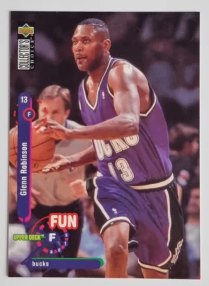 1995-96 Collector's Choice International French I #180 Glenn Robinson FF