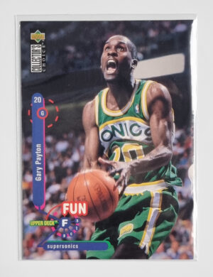 1995-96 Collector's Choice International French I #190 Gary Payton FF