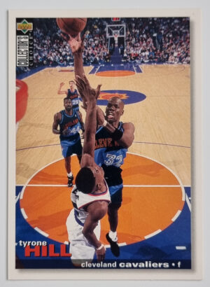 1995-96 Collector's Choice International French I #25 Tyrone Hill