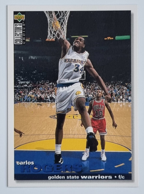 1995-96 Collector's Choice International French I #51 Carlos Rogers