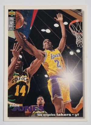 1995-96 Collector's Choice International French I #77 Eddie Jones