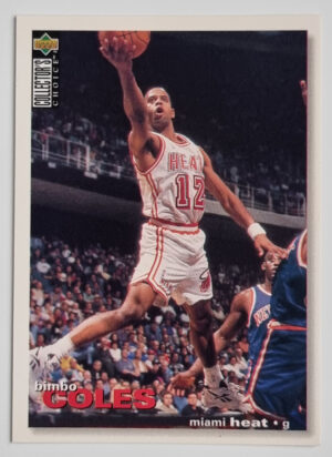 1995-96 Collector's Choice International French I #80 Bimbo Coles