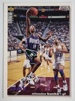 1995-96 Collector's Choice International French I #87 Todd Day