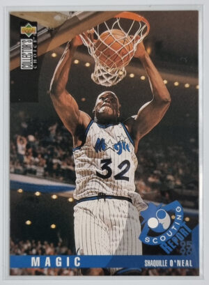 1995-96 Collector's Choice International French II #129 Shaquille O'Neal SR